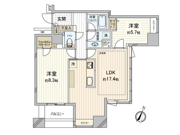 目白プレイスタワー 間取図(平面図) 目白プレイスタワー 間取図(平面図)