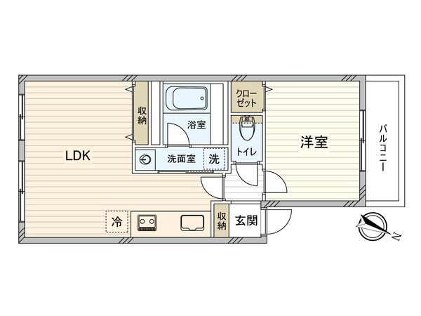 目白ローヤルコーポ 間取図(平面図) 目白ローヤルコーポ 間取図(平面図)
