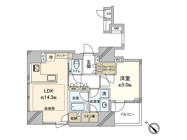 パークホームズ南池袋 間取図(平面図) パークホームズ南池袋 間取図(平面図)