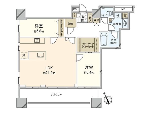 シティタワー池袋 間取図(平面図) シティタワー池袋 間取図(平面図)