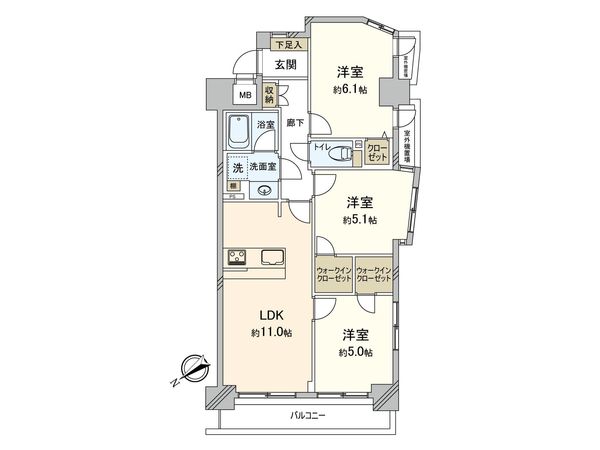 セザール巣鴨 間取図(平面図) セザール巣鴨 間取図(平面図)