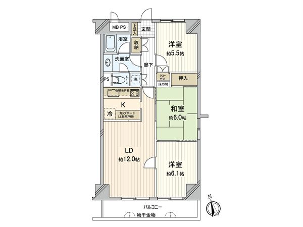 間取図(平面図)