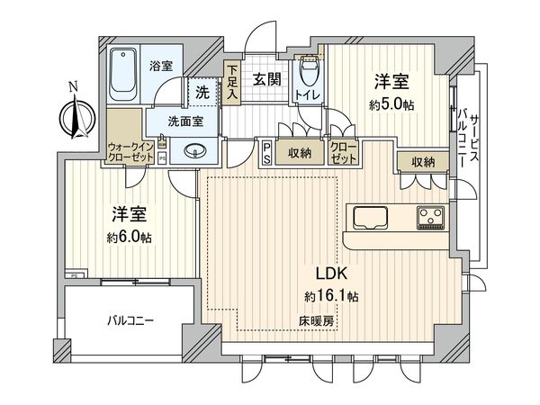 間取図(平面図)