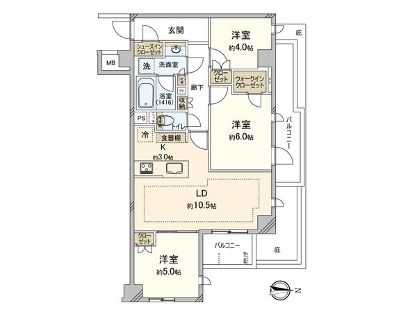 間取図(平面図)