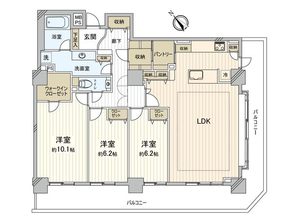 間取図(平面図)