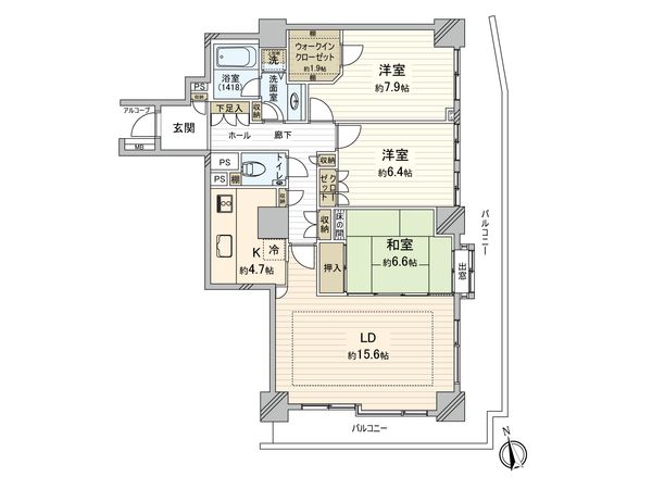 池袋パークタワー 間取図(平面図) 池袋パークタワー 間取図(平面図)