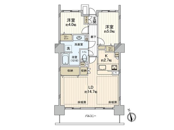 間取図(平面図)