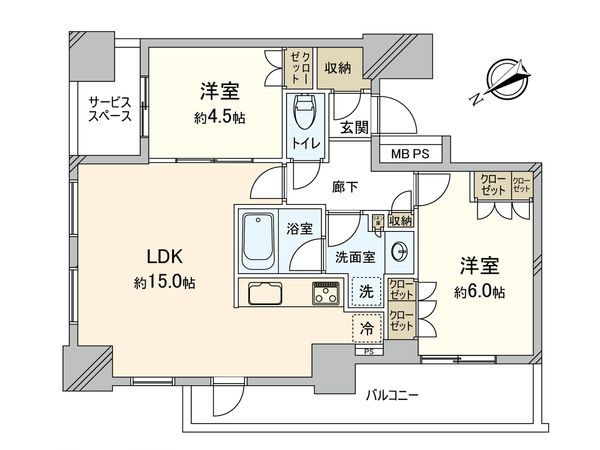 間取図(平面図)