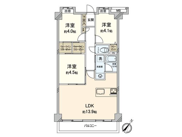 間取図(平面図)