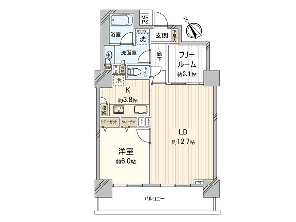 ライオンズタワー池袋 間取図(平面図) ライオンズタワー池袋 間取図(平面図)