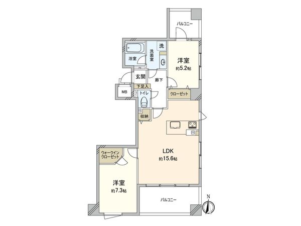 間取図(平面図)