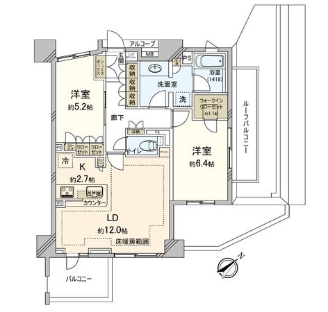 間取図(平面図)
