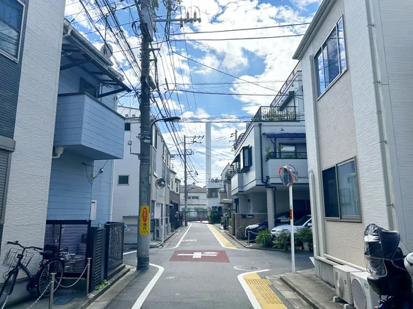 前面道路