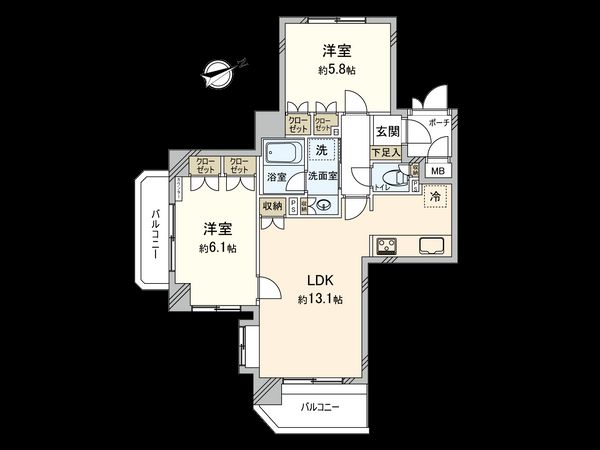 間取図(平面図)