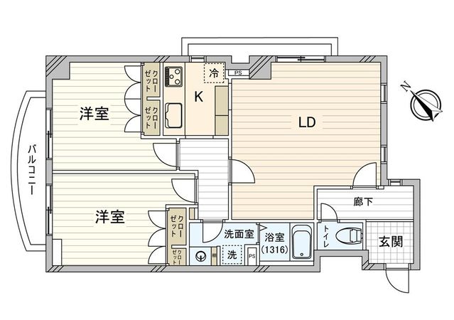 大和郷ホームズ 間取図(平面図)