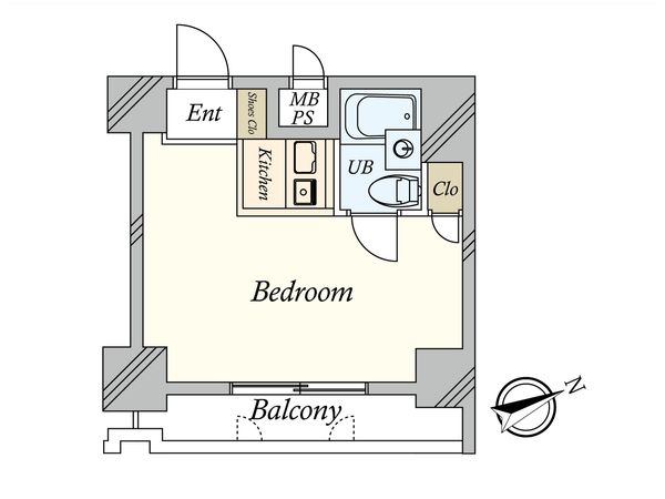 パレドール千駄木 間取図(平面図)