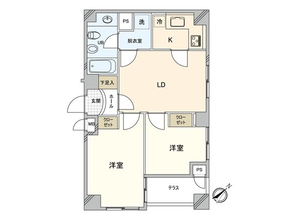 駒込ペアシティアネックスⅡ 間取図(平面図)