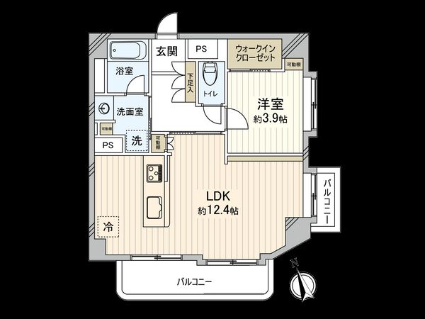 妙義坂マンション 間取図(平面図) 妙義坂マンション 間取図(平面図)
