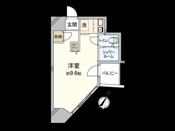 パーク・ノヴァ巣鴨 間取図(平面図) パーク・ノヴァ巣鴨 間取図(平面図)