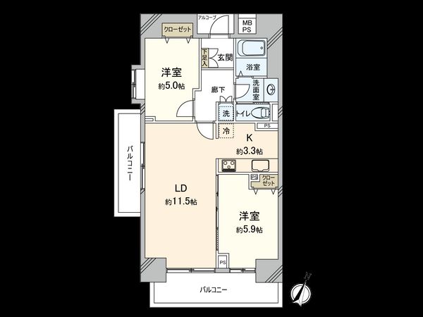 間取図(平面図)