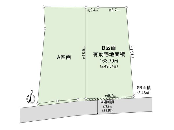 東京都板橋区西台1丁目 区画図 東京都板橋区西台1丁目 区画図
