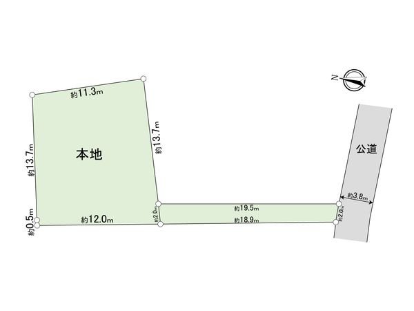 板橋区泉町 土地 区画図 板橋区泉町 土地 区画図