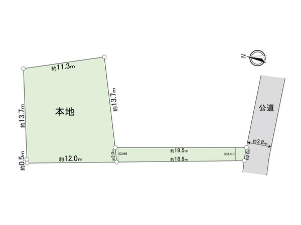 板橋区泉町 土地 区画図 板橋区泉町 土地 区画図