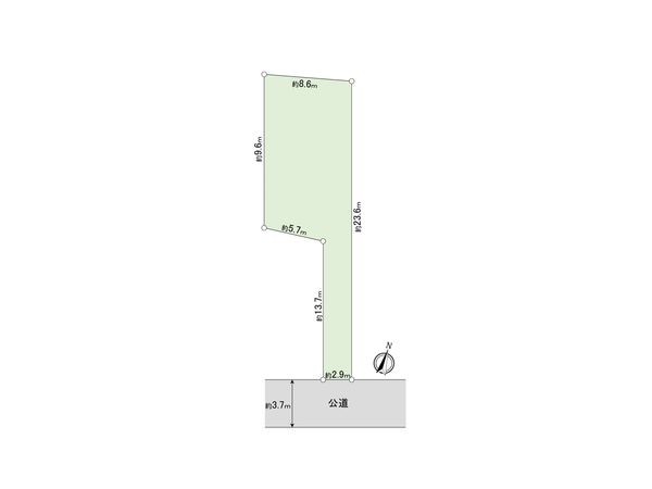 蓮沼町土地 区画図 蓮沼町土地 区画図