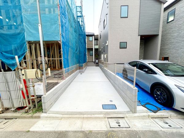 板橋区高島平4丁目 新築戸建 第4号棟 駐車場 板橋区高島平4丁目 新築戸建 第4号棟 駐車場