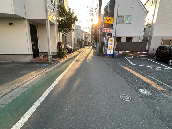 前面道路