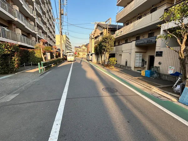 前面道路