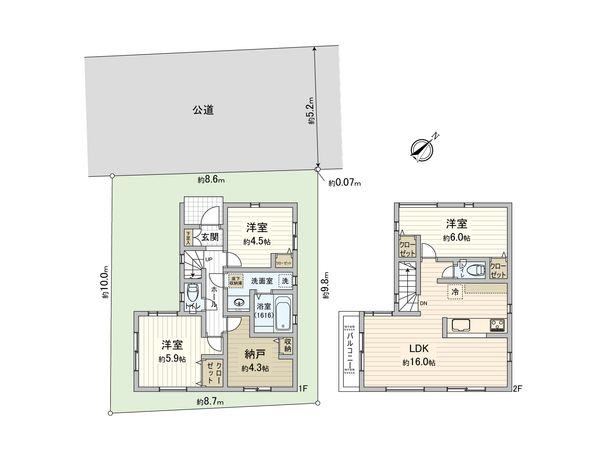 間取図(平面図)