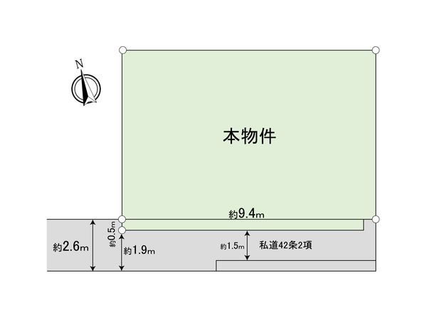 台東区谷中7丁目 中古戸建 間取図(平面図)