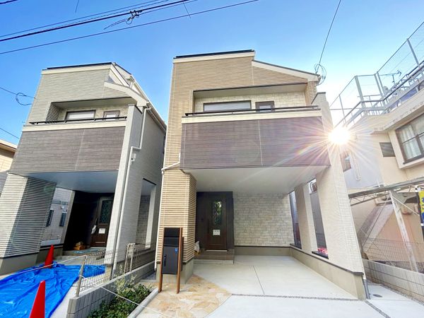 板橋区蓮沼町 新築戸建1号棟 外観 板橋区蓮沼町 新築戸建1号棟 外観