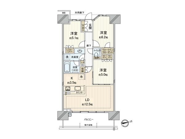 間取図(平面図)