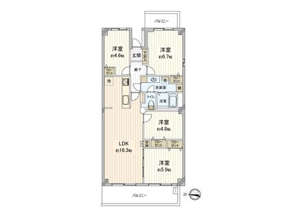 間取図(平面図)