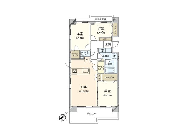間取図(平面図)