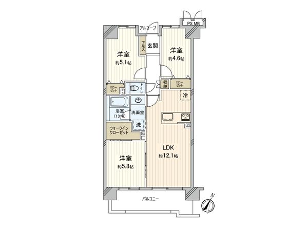 間取図(平面図)