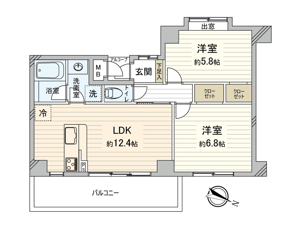 間取図(平面図)