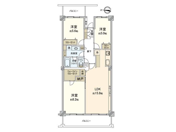 間取図(平面図)