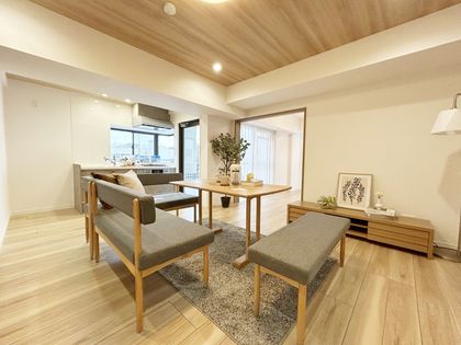 キャニオンマンション蓮根城北公園 リビング