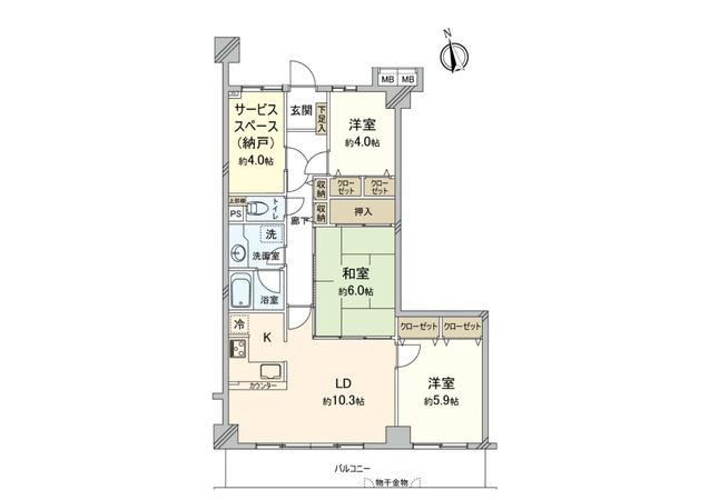 間取図(平面図)