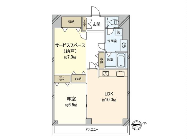蓮根サンハイツ 間取図(平面図) 蓮根サンハイツ 間取図(平面図)