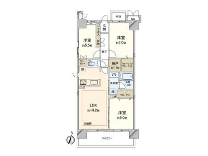 間取図(平面図)