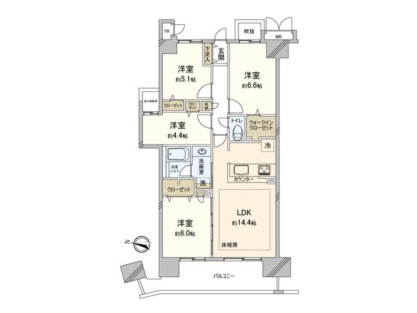 間取図(平面図)