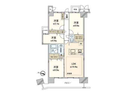 間取図(平面図)