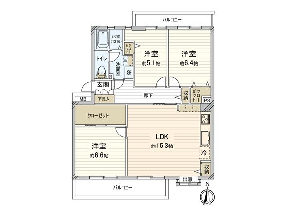 間取図(平面図)