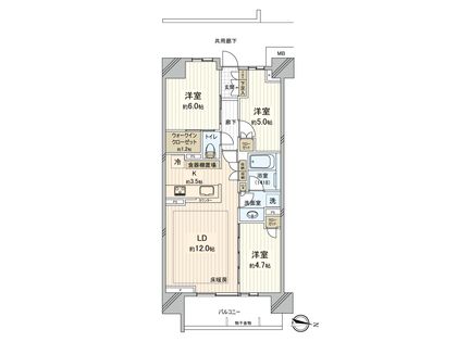 間取図(平面図)
