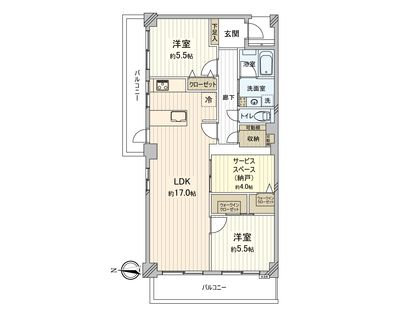 間取図(平面図)