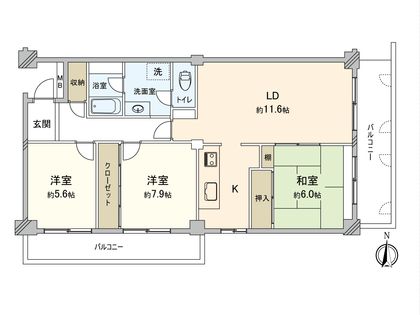 間取図(平面図)